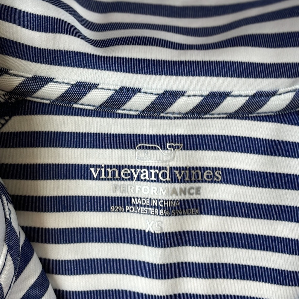 Vineyard Vine 3/4 Zip Performance Pull Over. - image 2